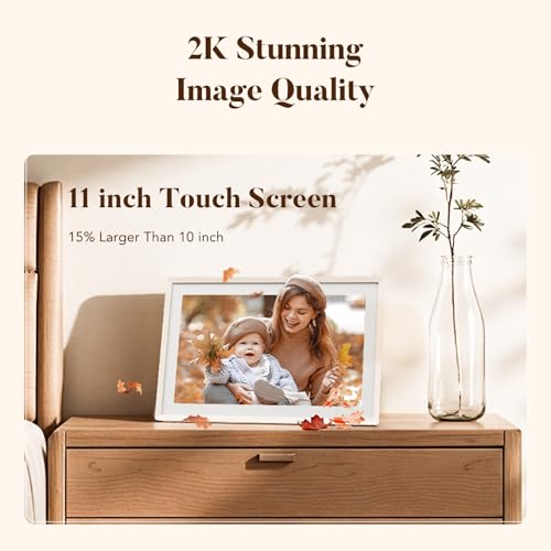 Sand 11'' 2K WiFi Digital Picture Frame