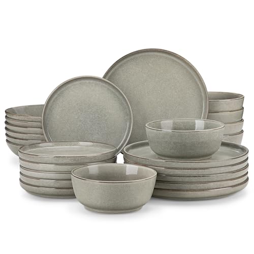 ANYA 24 Pieces Plates and Bowls Set