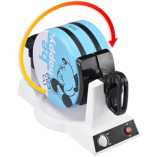 Disney Mickey & Minnie Double Flip Waffle Maker by Select Brands