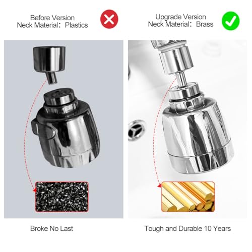 360° Swivel Kitchen Sink Faucet Aerator