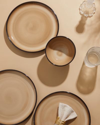 Stoneware Dinnerware Sets for 4