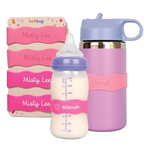 Orbit Labels Silicone Bottle Bands (4 Count)