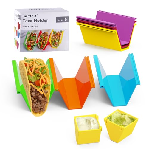 Microwave Safe Taco Holder Set of 6 (6 Count)