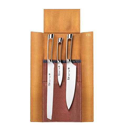 N1 Series 4 Piece Leather Roll Knife Set (4 Count)