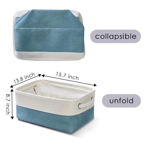 Fabric Storage Bin with Handles