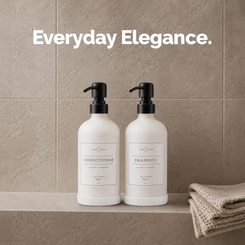 White Glass Soap Dispenser