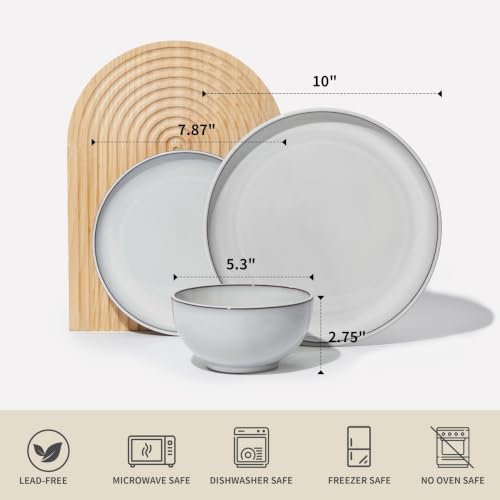 Stoneware Dinnerware Sets for 4