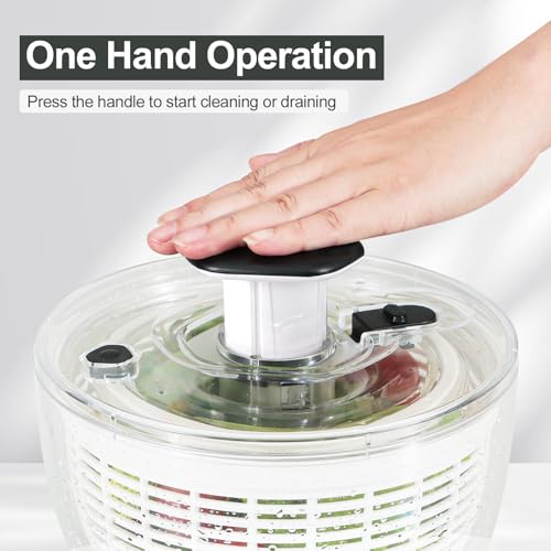Salad Spinner Small Lettuce Spinner Kitchen Gadgets Vegetable Washer