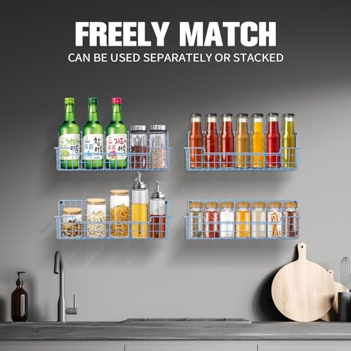 Spice Rack Wall Mount (4 Count)