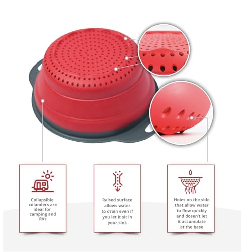 Set of 3 Niklye Ultimate Kitchen Strainers (3 Count)