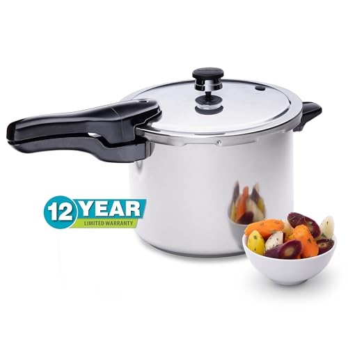 01362 6 Quart Stainless Steel Pressure Cooker