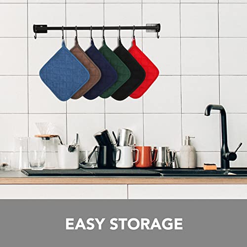 4 Pack Pot Holders for Kitchen Clearance (2.5 Count)