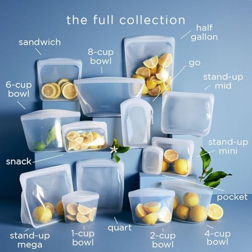 Reusable Half Gallon Silicone Food Storage Bag