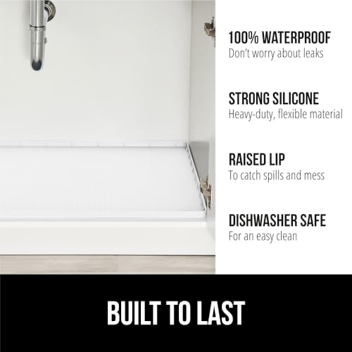 Waterproof Silicone Under Sink Mat (1056 sq inches)