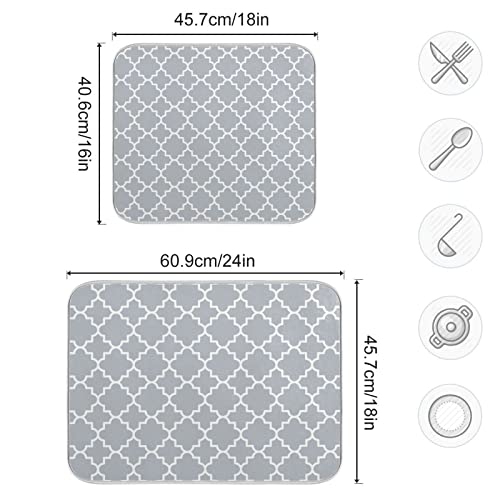 Super Absorbent Dish Drying Mat