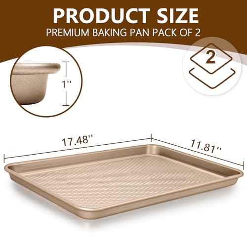 Baking Sheet Pan Set of 2