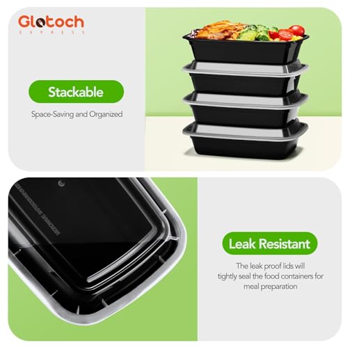 Glotoch Meal Prep Containers with Lids (200 Count)