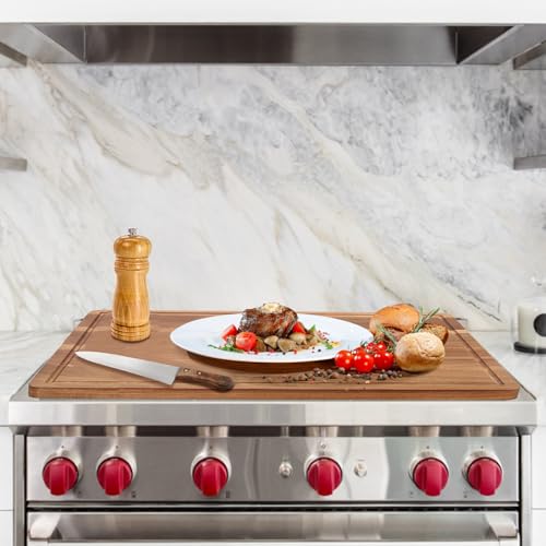 20" XL Extra Large Wood Cutting Boards for Kitchen Acacia Charcuterie Board