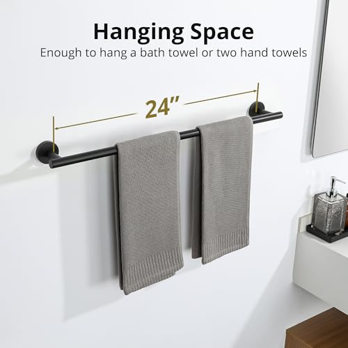 Towel Racks for Bathroom 24 Inch