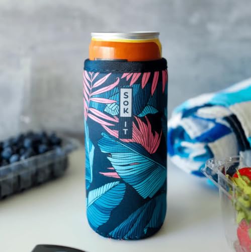 CanSok Sleeve for Beer & Soda Insulated Neoprene Cover