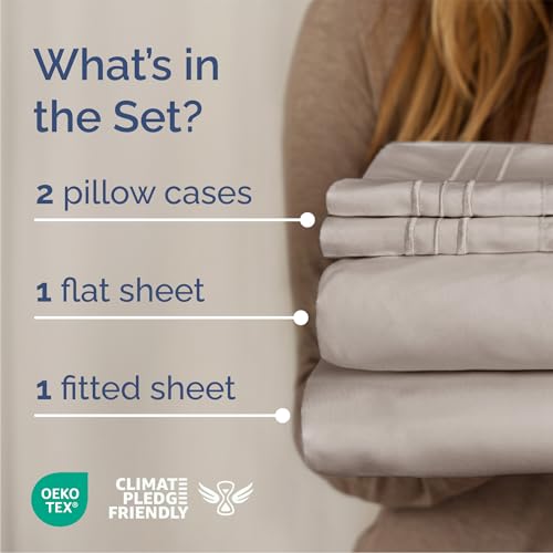 Queen Size 4 Piece Sheet Set
