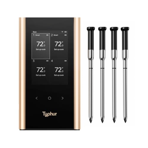 Sync Gold Wireless WiFi Meat Thermometer (4 Count)