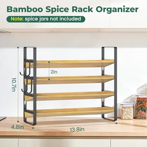 Spice Seasoning Rack Organizer Kitchen Countertop