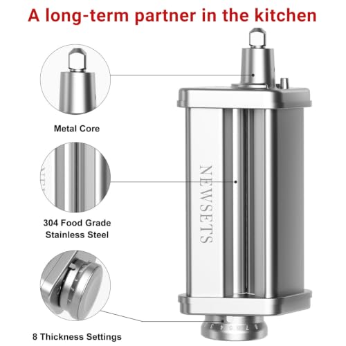 Pasta Maker Attachments for All KitchenAid Stand Mixers