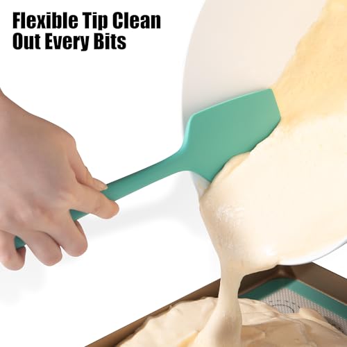 600°F Heat Resistant Silicone Spatula Spoonula (2 Count)