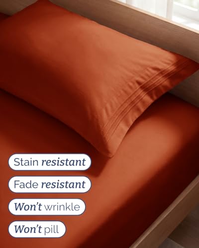 Twin Size 3 Piece Sheet Set