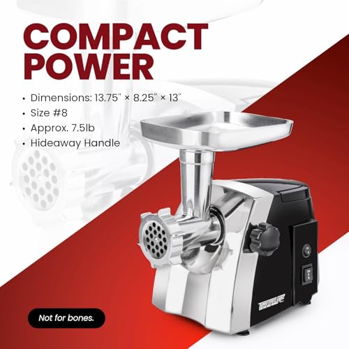 Turboforce Cadet 2000 Series Electric Meat Grinder