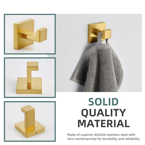 Brushed Dark Gold Towel Hook