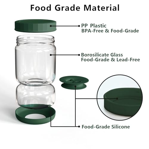 Glass Pickle Jar (34 Fl Oz)