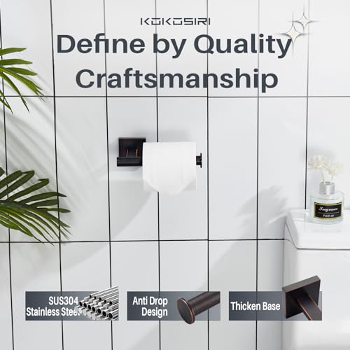 Toilet Paper Holder Oil Rubbed Bronze Toilet Roll Holder Hold Mega Rolls Kitchen Bathroom Tissue Paper Dispenser Stainless Steel