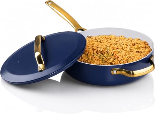 4 Qt Deep Saute Pan with Lid