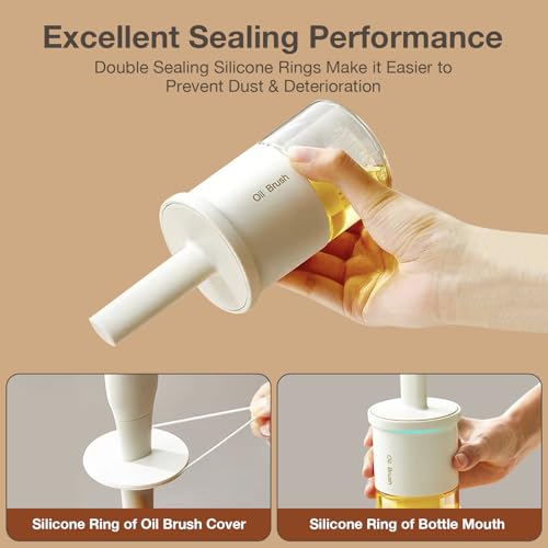 Oil Dispenser with Brush