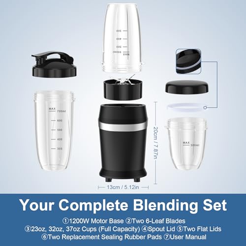 1200W Smoothie Blender