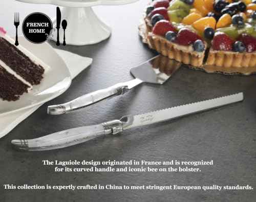 Laguiole Connoisseur Set of 4 Olive Wood Steak Knives