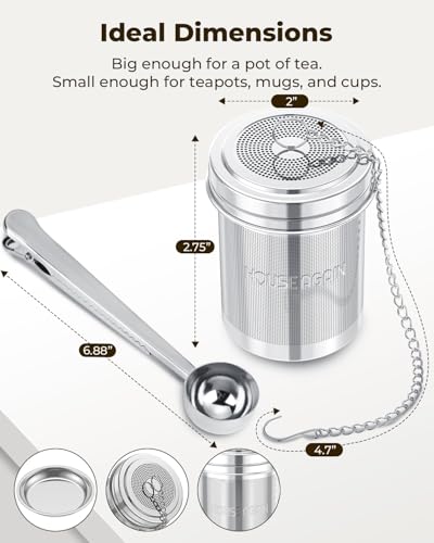 Large Tea Infuser with Scoop