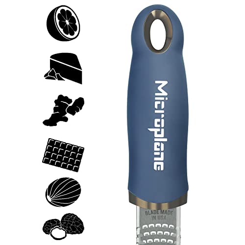 Premium Zester Grater in Denim Blue