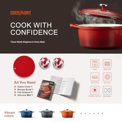 Enameled Cast Iron Dutch Oven