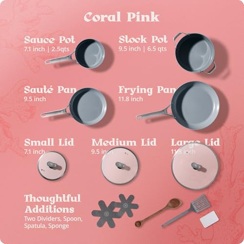 Premium Non Toxic Ceramic Cookware Set