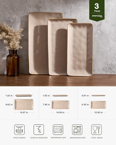 Serving Platters Set of 3 Sizes (3 Count)