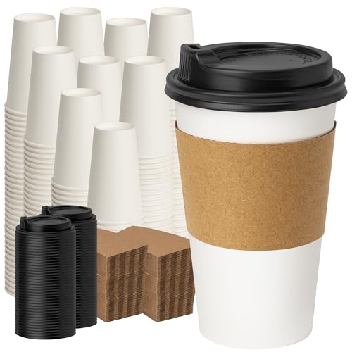 16 oz 1Pack with Lid & Sleeve