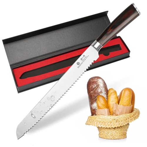 Bread Knife 10 In German Professional Homemade Bread Slicing Knife