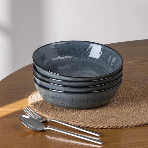 Moonlight 8.5 Inch Pasta Bowls Set of 4 (4 Count)
