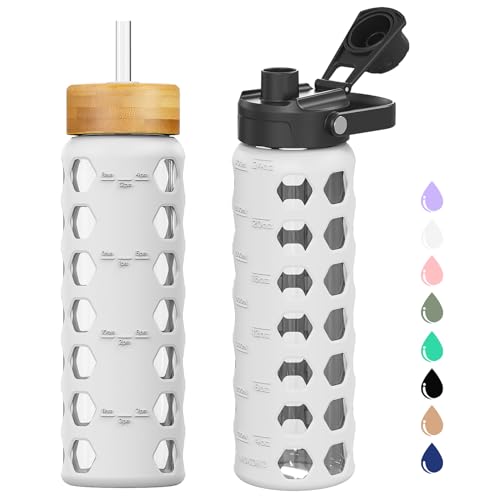 Glass Water Bottle