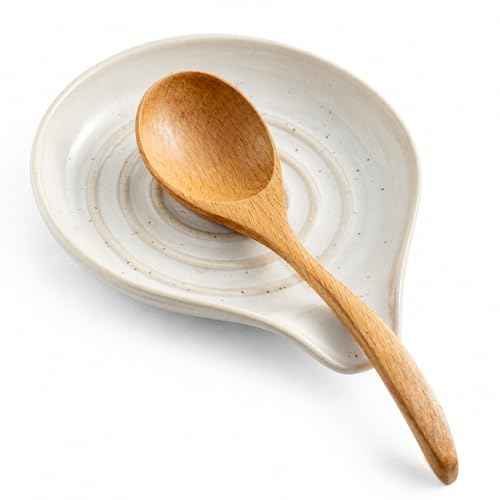 Spoon Rest Ceramic Spoon Rest Kitchen Spoon Holder for Stove Top