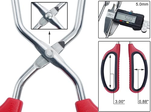 Stainless Steel Kitchen Scissor Tongs Set