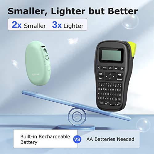 E10 Bluetooth Label Maker with 3 Tapes & Carrying Case